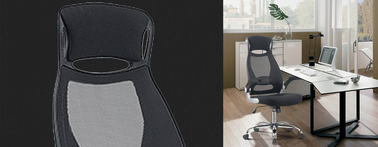 IMWH Silla ergonómica mockup