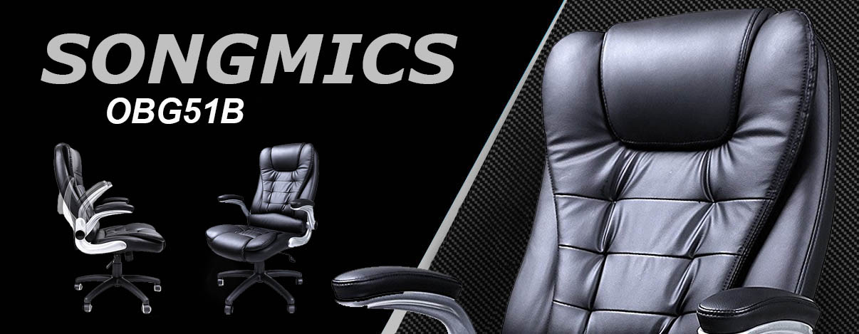 Songmics OBG51B silla gaming para oficina