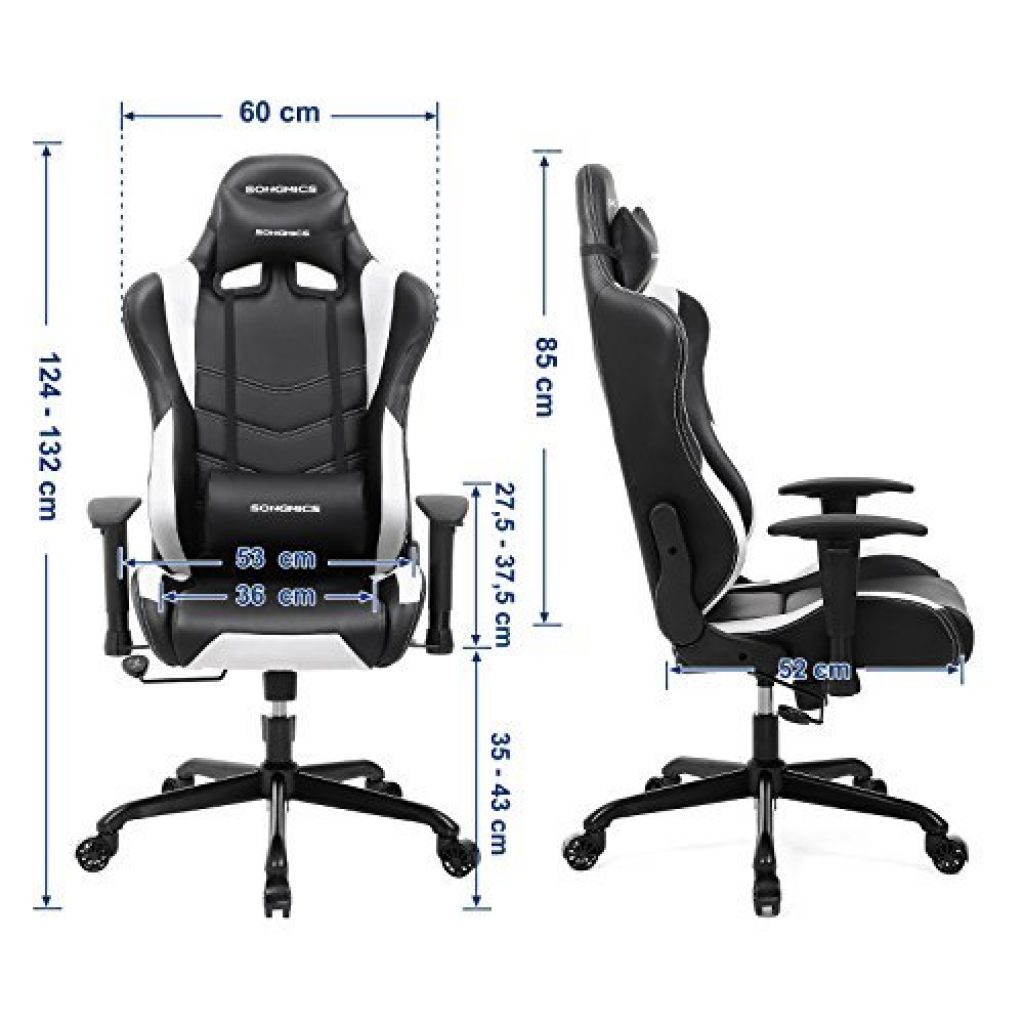 Songmics RCG12W Análisis Silla Gaming Songmics