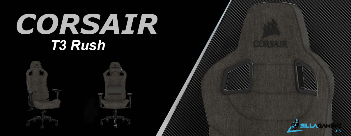 corsair t3 rush silla gaming