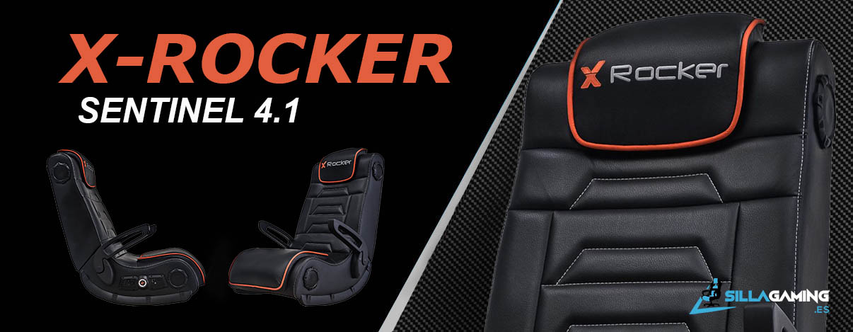 x rocker sentinel 4.1 silla videojuegos