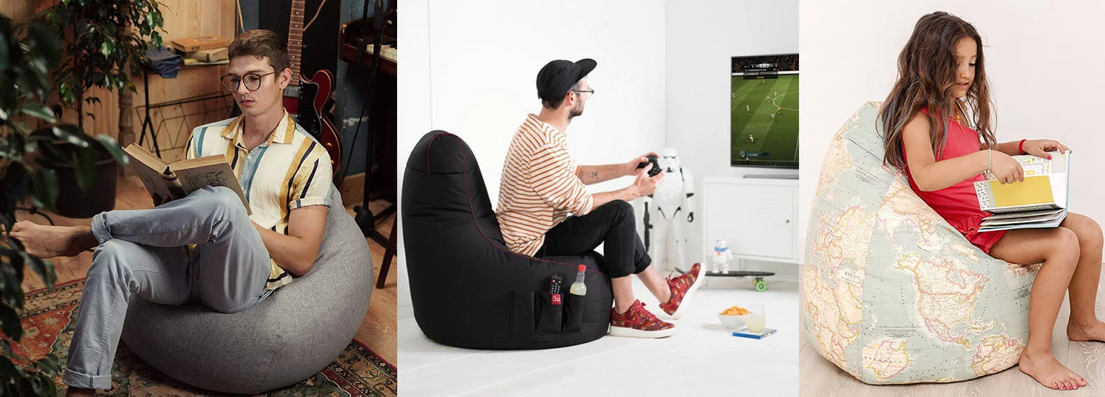sillones puff multiusos