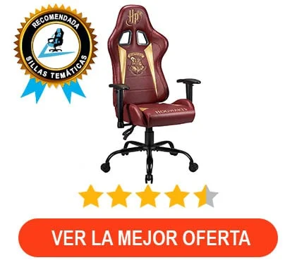 recomendada silla gamer harry potter