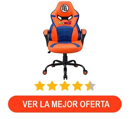 silla gaming tematica subsonic dragon ball