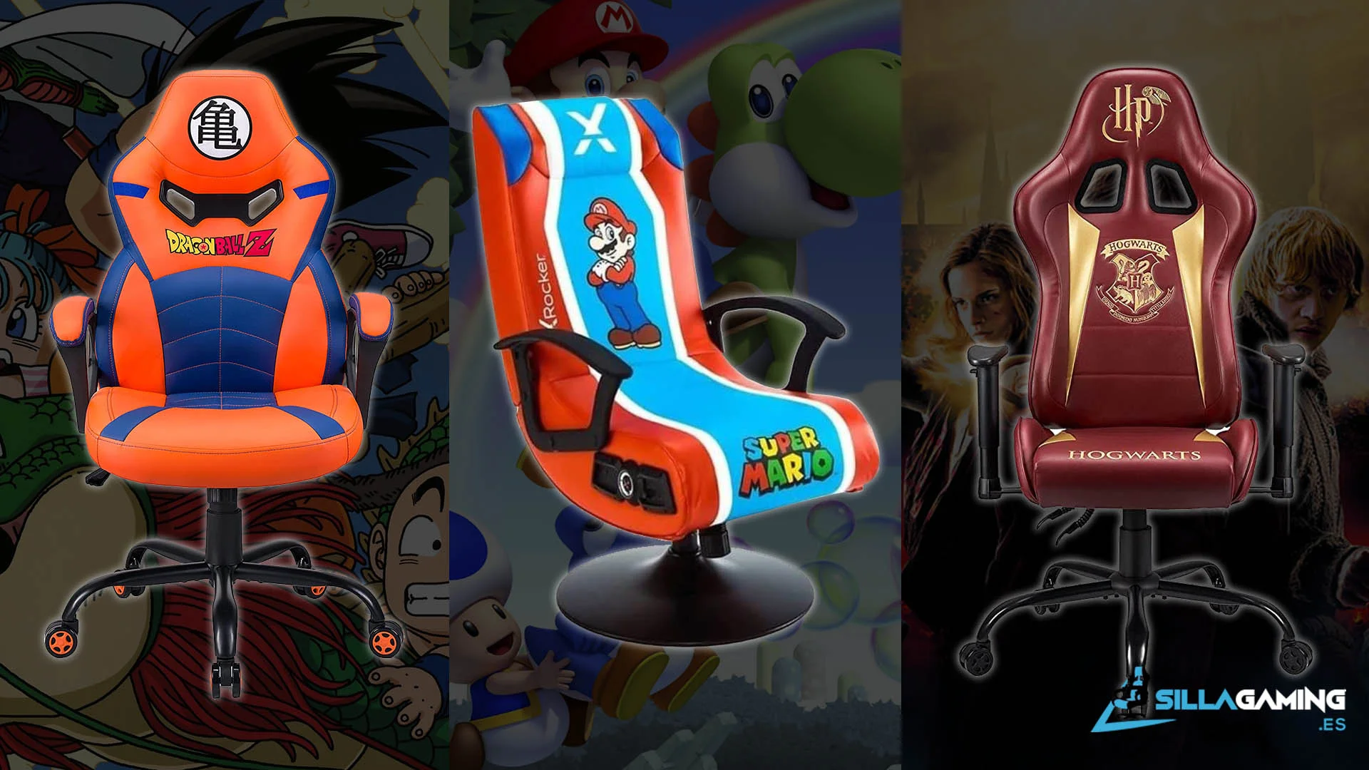 sillas gaming temáticas