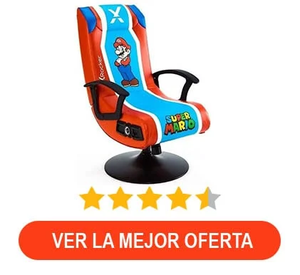 x-rocker pedestal mario mejor oferta