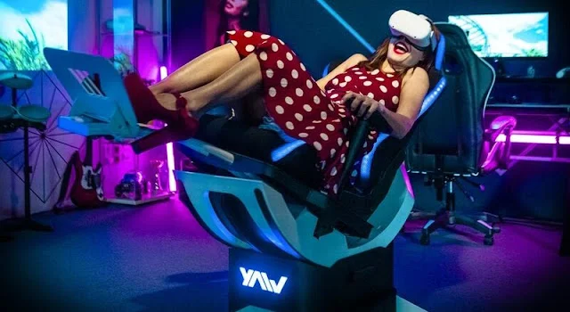 sillas con realidad virtual
