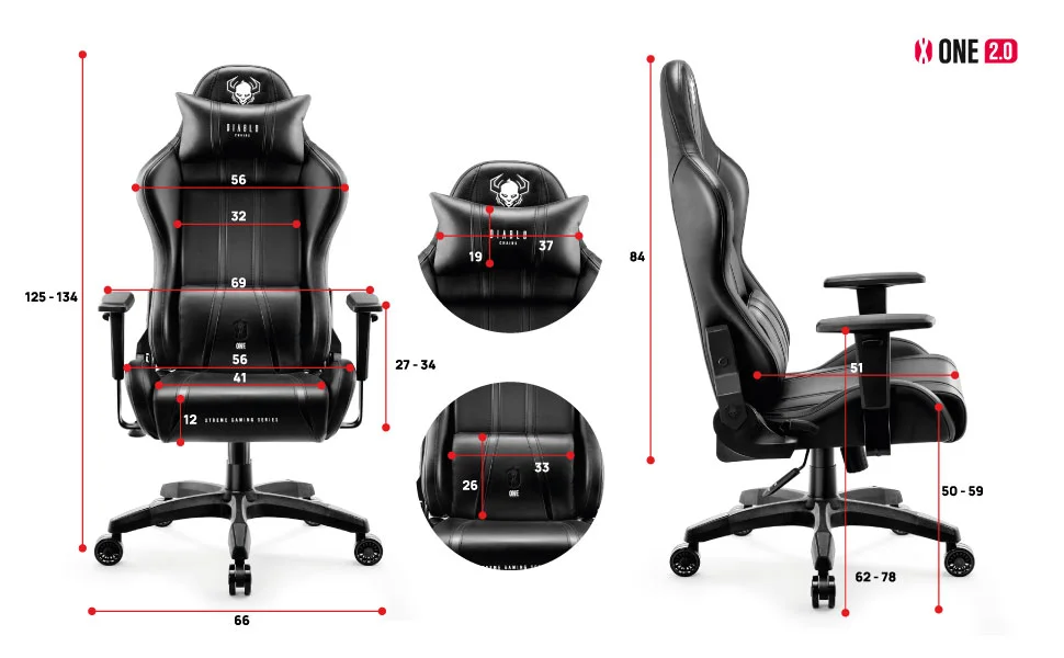 diablo x-one 2.0 medidas